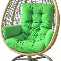 Coussin Fauteuil Suspendu Œuf Matelassé, Dossier et Côtés, 120 x 60 cm, vue 19