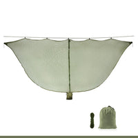 Moustiquaire pour Hamac Séparée à Suspendre, Noir, Gris Clair ou Vert Militaire, vue 9