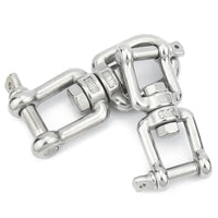 Émerillon double en inox 304 pour hamac et fauteuil suspendu, M4 à M12, vue 3