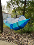 Hamac de Camping Double en Nylon, avec ou sans Moustiquaire, 260 x 140 cm