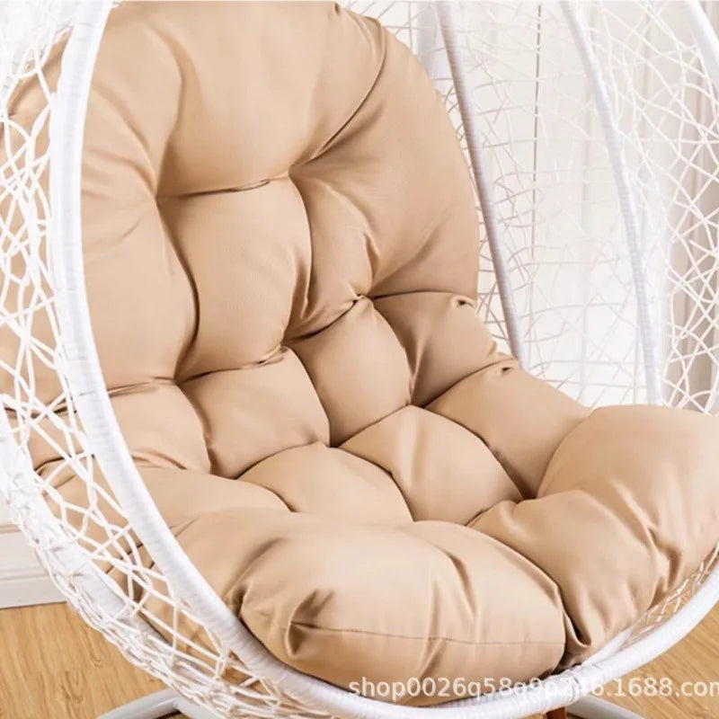 Coussin Fauteuil Œuf Épais 120 x 80 cm, Tissu Brossé, 13 Coloris, vue 17