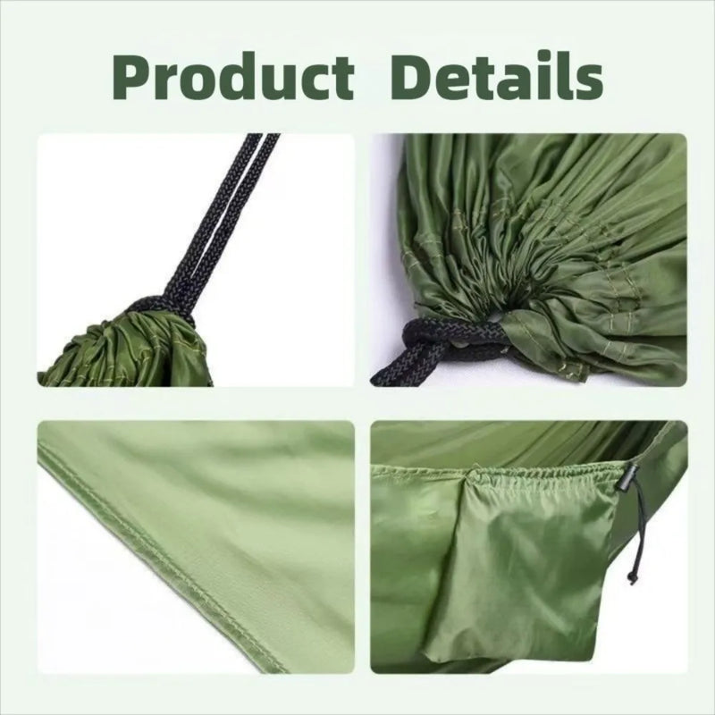 Hamac de Camping Pliable, 210 x 140 cm ou 270 x 140 cm, 7 Coloris, vue 3
