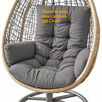 Coussin Fauteuil Suspendu 120 x 60 cm Style Bohème, Vendu Sans Fauteuil, vue 7