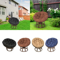 Coussin Fauteuil Suspendu Rond Épais 40 cm, Assise Capitonnée, vue 2