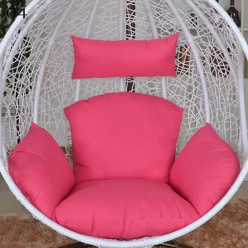 Housse de Coussin Fauteuil Œuf Suspendu avec Appui-Tête, Sans Garnissage, 32 Modèles, vue 13