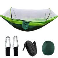 Hamac de Camping Ultra-Léger avec Moustiquaire à Arceaux, Nylon 210T, 6 Coloris, vue 8
