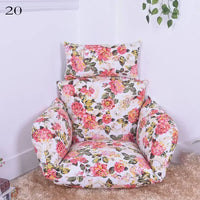 Housse de Coussin Fauteuil Œuf Suspendu avec Appui-Tête, Sans Garnissage, 32 Modèles, vue 11