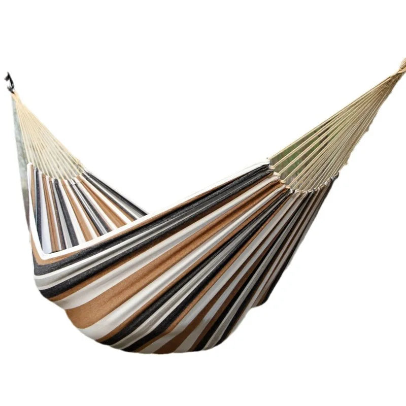 Hamac en Toile Rayée, 1 ou 2 Places, de 200 x 80 à 260 x 150 cm, vue 7