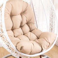 Coussin Fauteuil Suspendu 120 x 80 cm, Assise et Dossier Matelassés, vue 16