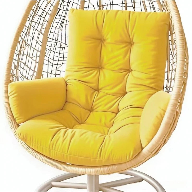Coussin Fauteuil Suspendu Œuf Matelassé, Dossier et Côtés, 120 x 60 cm, vue 18