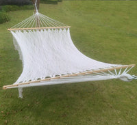 Hamac Double à Barres en Filet de Coton, 200 x 150 cm, vue 5