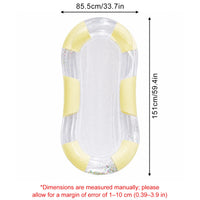 Hamac Gonflable de Piscine pour Adulte avec Filet, 151 x 85,5 cm, vue 8