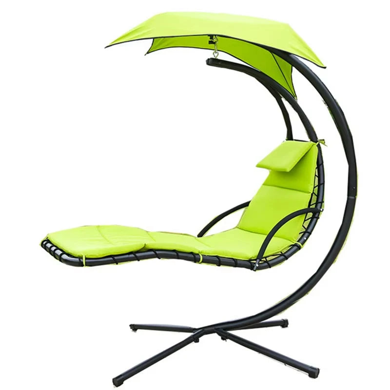 Coussin pour Fauteuil Suspendu en Croissant, Polyester, Appui-Tête Intégré, 5 Coloris, vue 3