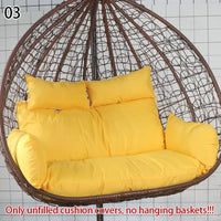 Housse de Coussin Double pour Fauteuil Suspendu 2 Places, Coton, 17 Modèles, vue 12