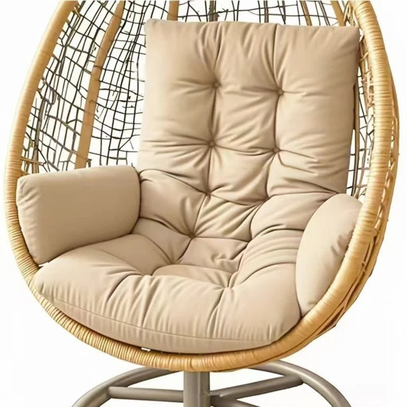 Coussin Fauteuil Suspendu Œuf Matelassé, Dossier et Côtés, 120 x 60 cm, vue 8