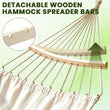 Barre d'Écartement Hamac en Bois Démontable, 40 ou 50 cm, Lot de 2