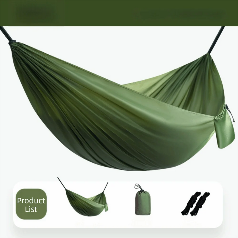 Hamac de Camping Pliable, 210 x 140 cm ou 270 x 140 cm, 7 Coloris, vue 10