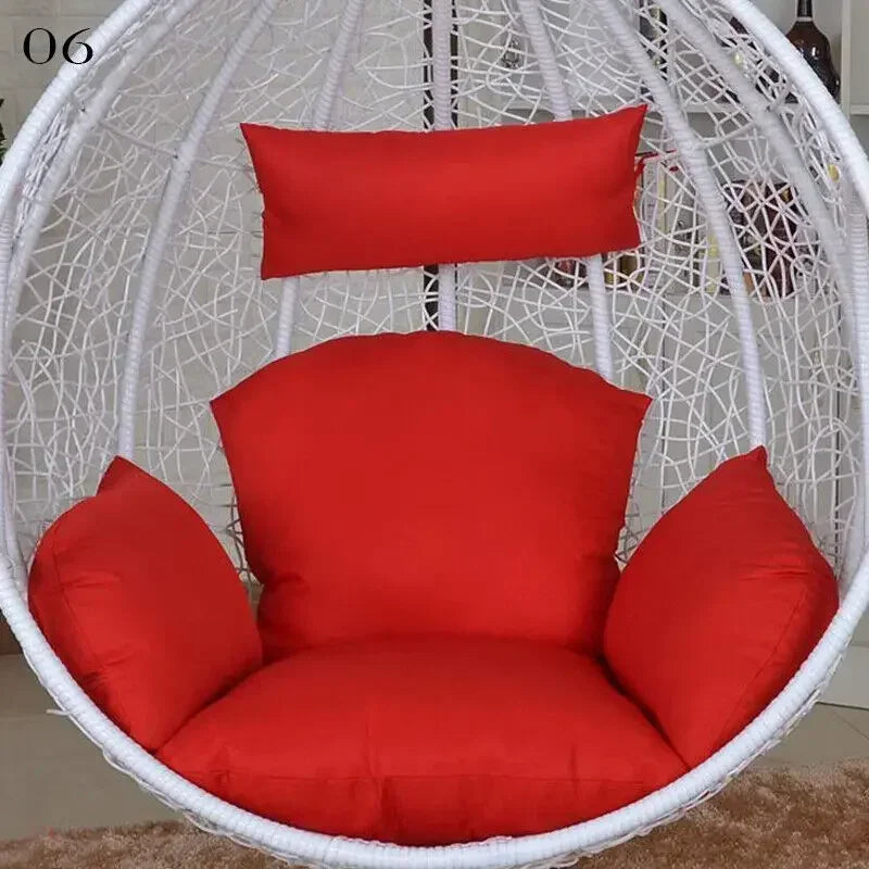 Housse de Coussin Fauteuil Œuf Suspendu avec Appui-Tête, Sans Garnissage, 32 Modèles, vue 28