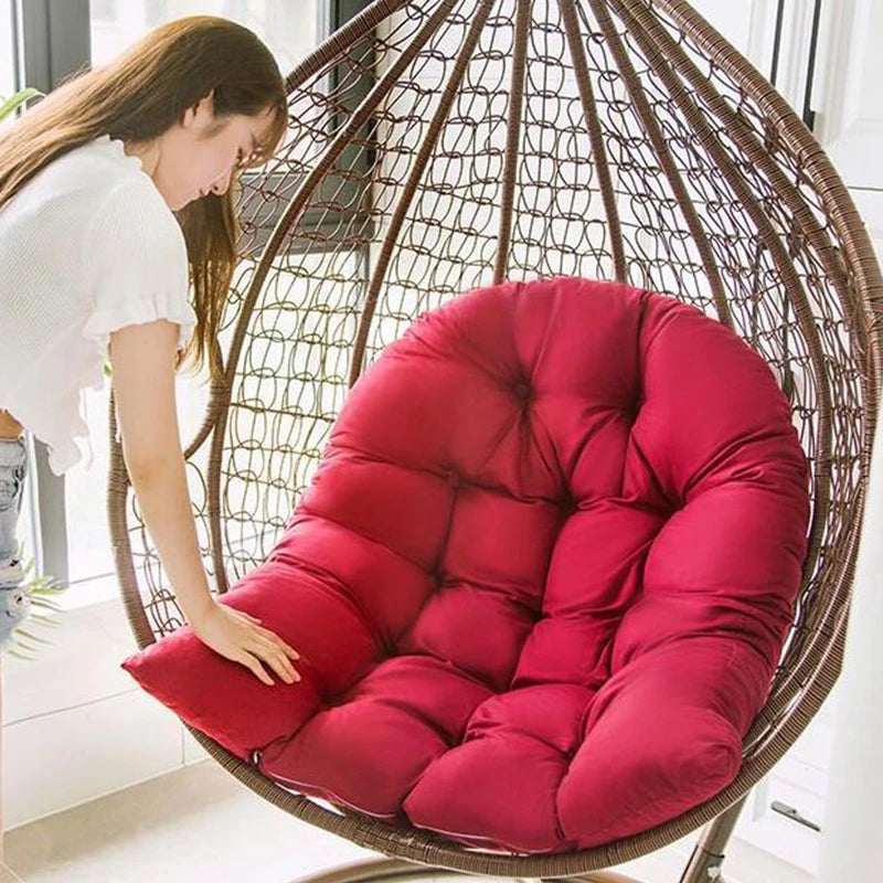 Coussin Fauteuil Suspendu 120 x 80 cm, Assise et Dossier Matelassés