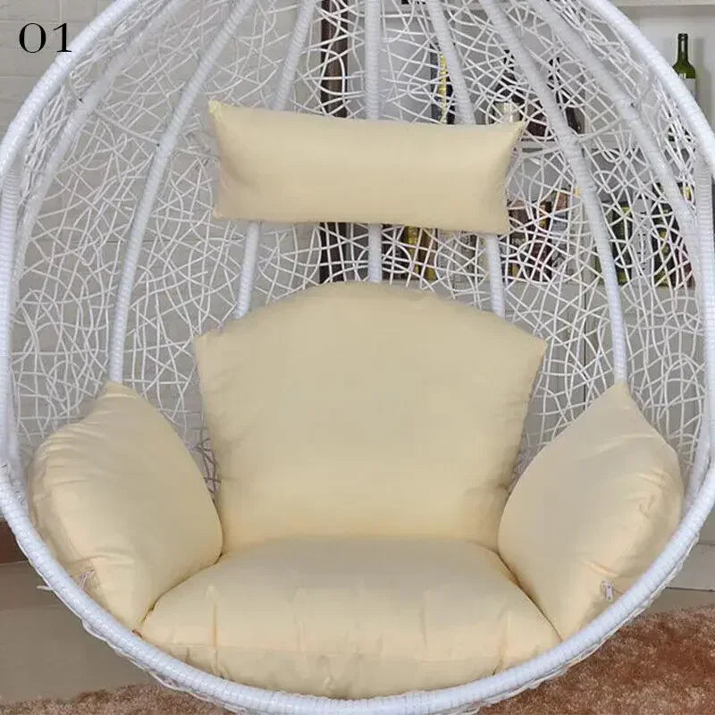 Housse de Coussin Fauteuil Œuf Suspendu avec Appui-Tête, Sans Garnissage, 32 Modèles, vue 15
