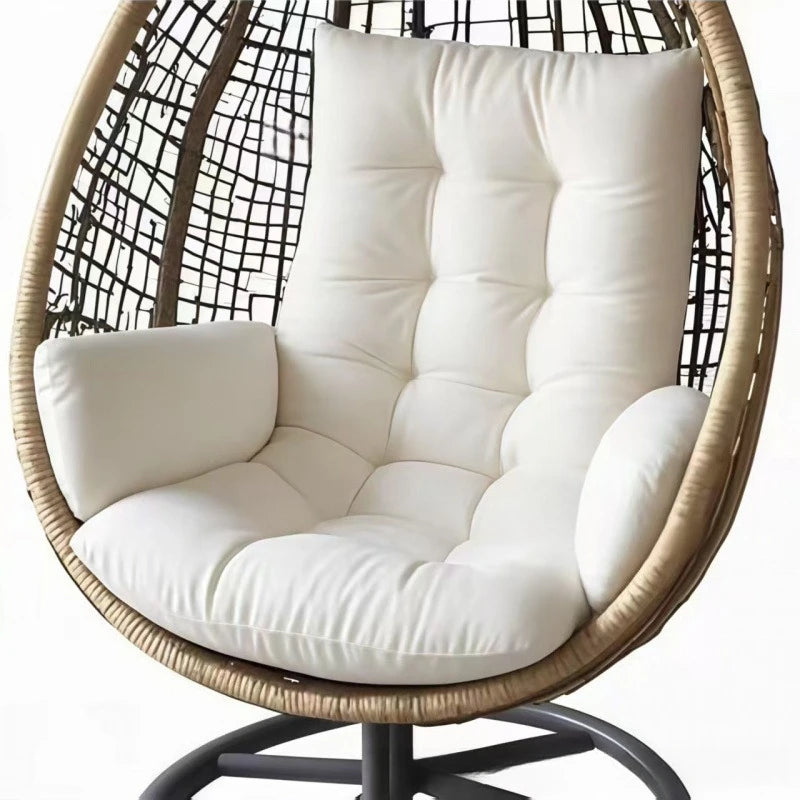 Coussin Fauteuil Suspendu Œuf Matelassé, Dossier et Côtés, 120 x 60 cm, vue 22