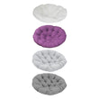 Coussin Fauteuil Œuf Rond 40 cm pour Fauteuil Papasan, Polyester et Coton