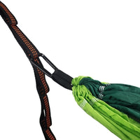 Hamac de Camping Double Moustiquaire, Nylon 300 x 200 cm, Sangles Incluses, vue 4