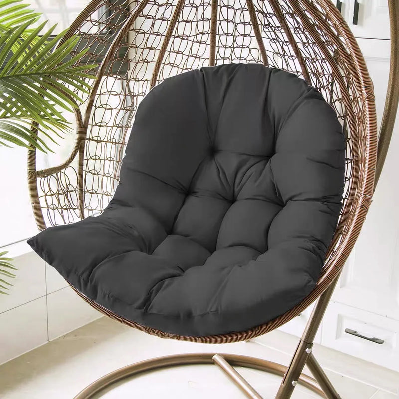 Coussin Matelassé pour Fauteuil Œuf Suspendu, Assise et Dossier Épais, vue 6