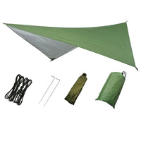 Hamac de camping avec moustiquaire 260 x 140 cm et bâche de protection, à la pièce, vue 9