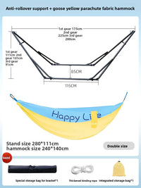 Hamac sur Pied Pliable en Acier, Moustiquaire, Toile ou Fauteuil, 15 Modèles, vue 13