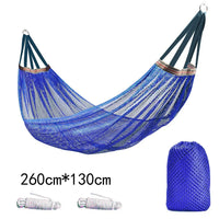 Hamac Filet à Barre en Bois ou sans Barre, Polyester, 4 Coloris, vue 14