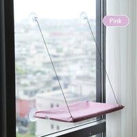 Hamac suspendu de fenêtre pour chat en toile Oxford, fixation à ventouses, 55 x 35 cm, vue 9