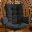 Coussin Fauteuil Suspendu 120 x 60 cm Style Bohème, Vendu Sans Fauteuil