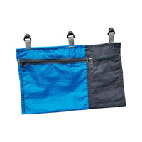 Organiseur de hamac à poches zippées, pochette suspendue coulissante 27 x 17 cm, rouge, bleu ou jaune, vue 9