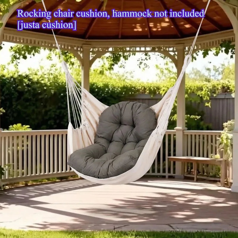 Coussin Matelassé pour Fauteuil Œuf Suspendu, Assise et Dossier Épais, vue 2