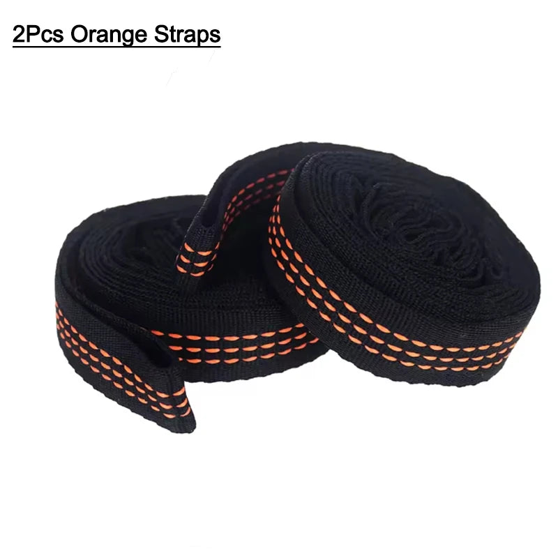 Sangles de Hamac pour Arbres à 5 Boucles en Polyester, 200 cm, Lot de 2, avec ou sans Mousquetons, vue 10