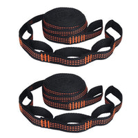 Sangles de Hamac Renforcées en Polyester 200 x 2,5 x 0,3 cm, Paire pour Arbres, vue 8