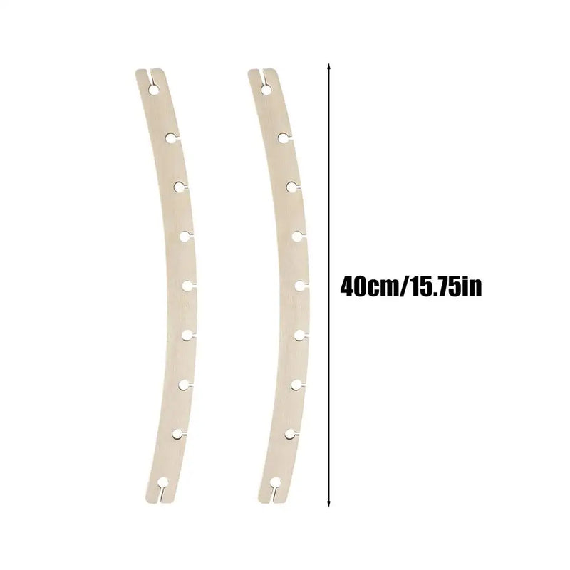 Barres d'Écartement pour Hamac en Contreplaqué, 40 cm, 7 à 10 Trous, Lot de 2, vue 9