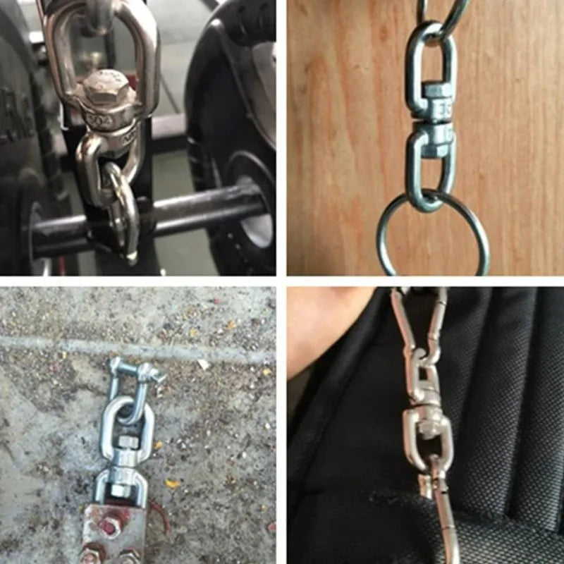 Émerillon Double Inox 304 pour Hamac et Fauteuil Suspendu, M4 à M10, vue 6