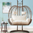 Housse de Coussin Double pour Fauteuil Suspendu 2 Places, Coton, 17 Modèles