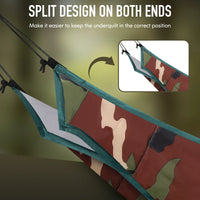 Sous-Couette pour Hamac 3 Saisons 240 x 135 cm, Camouflage ou Vert Militaire, vue 4