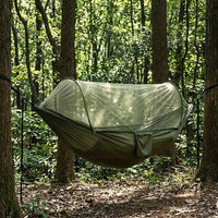Hamac de Camping avec Moustiquaire Intégrée et Poche Latérale, 3 Coloris, Sac de Rangement, vue 5