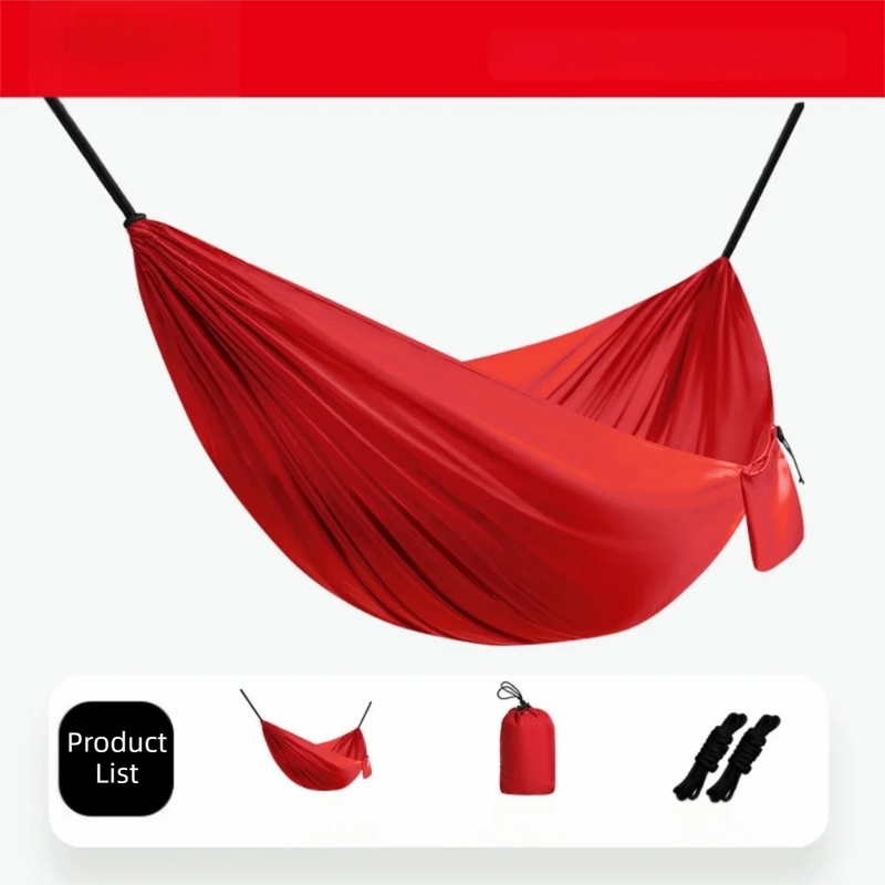 Hamac de Camping Pliable, 210 x 140 cm ou 270 x 140 cm, 7 Coloris, vue 8