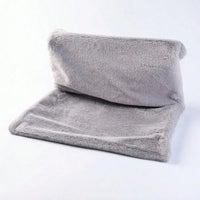 Hamac pour Chat Suspendu à Accrocher au Radiateur, Cadre en Métal, Housse Amovible, Gris ou Beige, vue 6