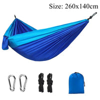 Hamac de Camping Double en Nylon, avec ou sans Moustiquaire, 260 x 140 cm, vue 8