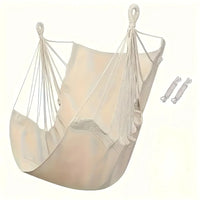 Chaise Hamac Suspendue en Toile de Coton, 14 Modèles, Cordes et Sac, vue 18