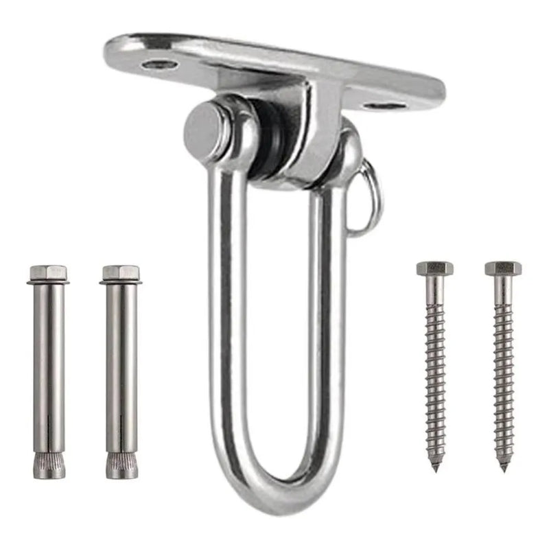 Platine de Suspension Pivotante Inox 304 pour Hamac et Chaise Suspendue, vue 7