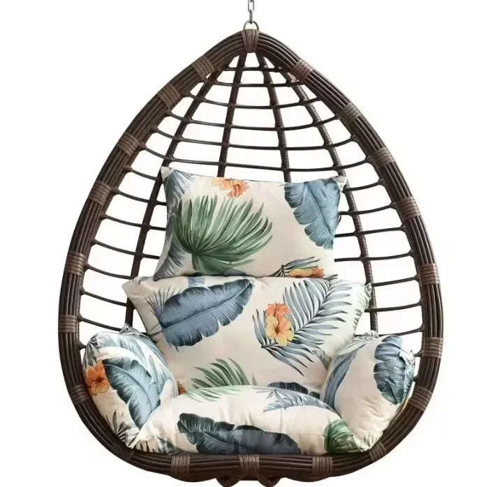 Housse de Coussin Fauteuil Œuf Suspendu avec Appui-Tête, Sans Garnissage, 32 Modèles, vue 16