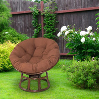 Coussin Fauteuil Suspendu Rond Épais 40 cm, Assise Capitonnée, vue 9