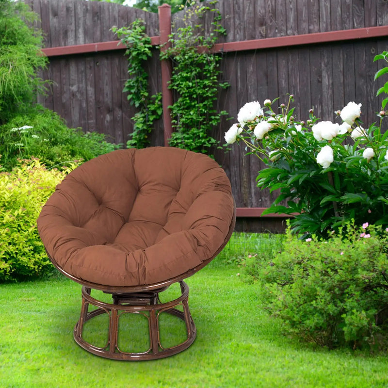 Coussin Fauteuil Suspendu Rond Épais 40 cm, Assise Capitonnée, vue 9
